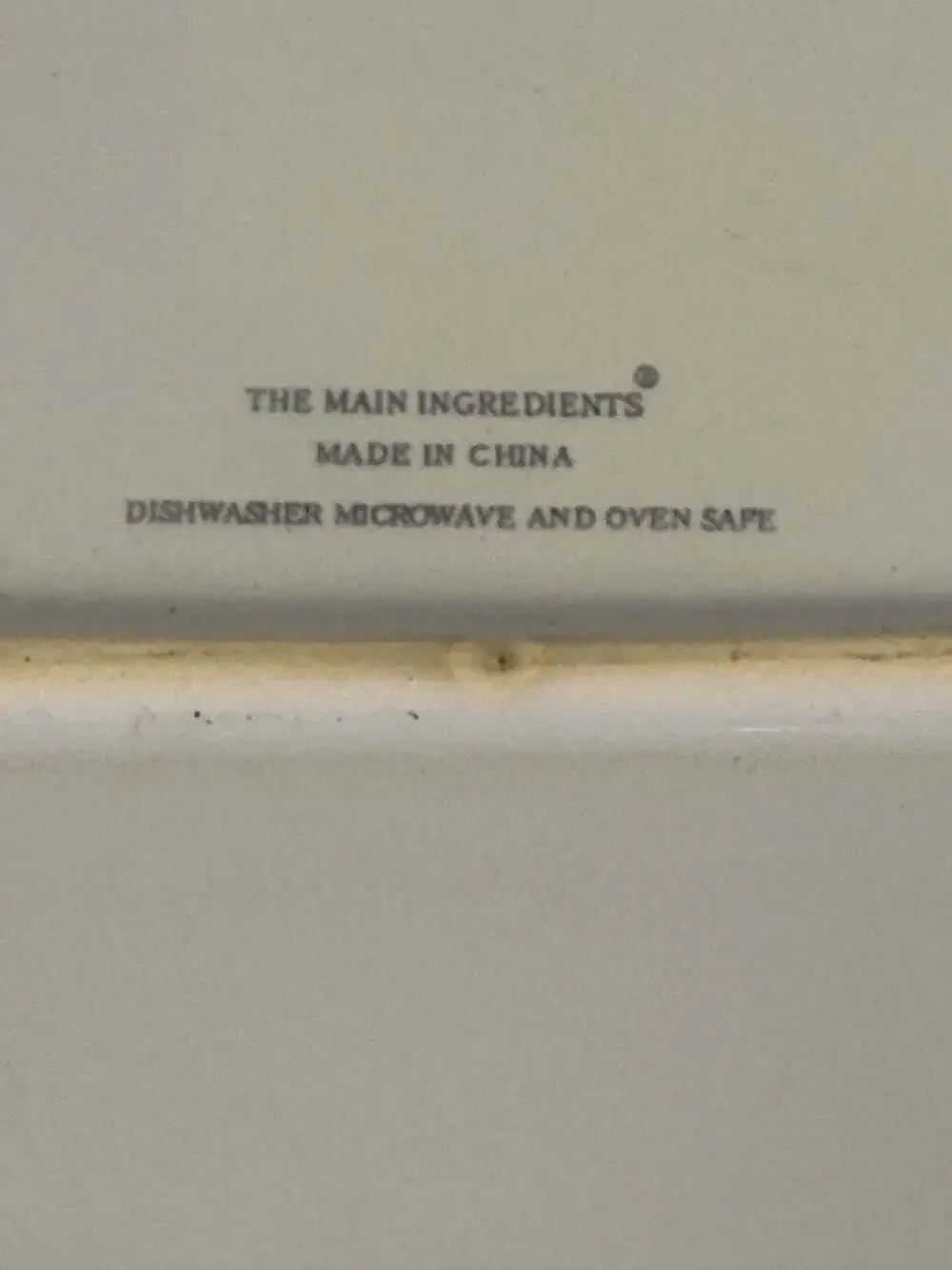 The Main Ingredients White Ribbed Rim Oval Serving Platter